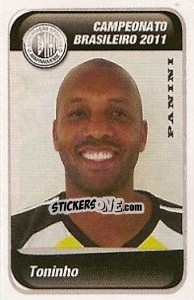 Sticker Toninho - Campeonato Brasileiro 2011 n. 392 - Panini