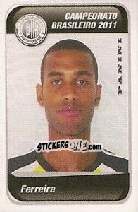 Sticker Ferreira - Campeonato Brasileiro 2011 - Panini