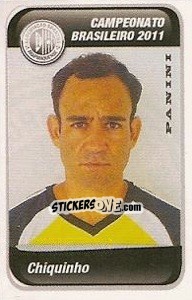 Sticker Chiquinho - Campeonato Brasileiro 2011 - Panini