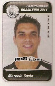 Sticker Marcelo Costa - Campeonato Brasileiro 2011 - Panini