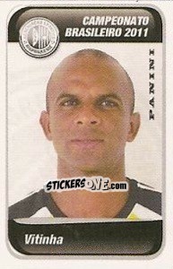 Sticker Vitinha - Campeonato Brasileiro 2011 - Panini