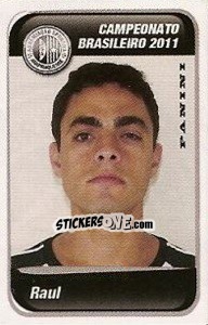 Cromo Raul - Campeonato Brasileiro 2011 - Panini