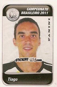 Cromo Tiago - Campeonato Brasileiro 2011 - Panini