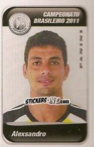 Cromo Alexsandro - Campeonato Brasileiro 2011 - Panini