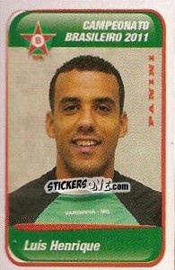 Cromo Luis Henrigue - Campeonato Brasileiro 2011 - Panini