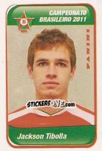 Sticker Jackson Tibolla - Campeonato Brasileiro 2011 - Panini