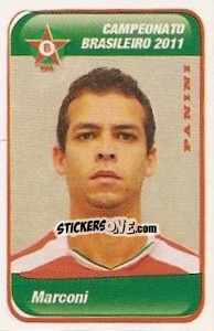 Sticker Marconi - Campeonato Brasileiro 2011 - Panini