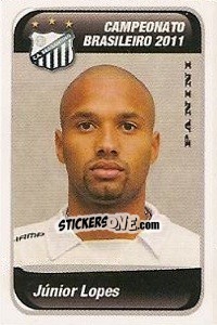 Sticker Junior Lopes - Campeonato Brasileiro 2011 n. 423 - Panini
