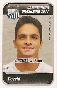 Sticker Deyvid - Campeonato Brasileiro 2011 - Panini