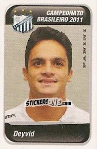 Cromo Deyvid - Campeonato Brasileiro 2011 - Panini