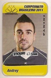 Sticker Andrey - Campeonato Brasileiro 2011 n. 433 - Panini