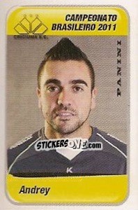 Figurina Andrey - Campeonato Brasileiro 2011 - Panini