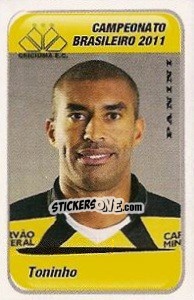 Sticker Toninho - Campeonato Brasileiro 2011 n. 436 - Panini