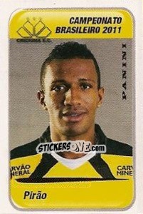 Figurina Pirao - Campeonato Brasileiro 2011 - Panini