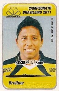 Figurina Breitner - Campeonato Brasileiro 2011 n. 442 - Panini