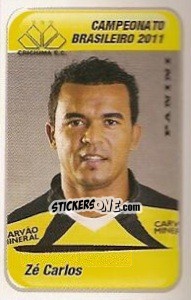 Cromo Ze Carlos - Campeonato Brasileiro 2011 - Panini