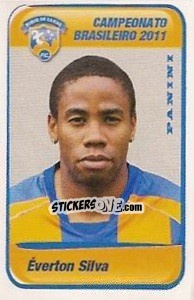 Sticker Everton Silva - Campeonato Brasileiro 2011 n. 450 - Panini