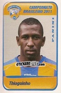 Sticker Thiaguinho - Campeonato Brasileiro 2011 - Panini