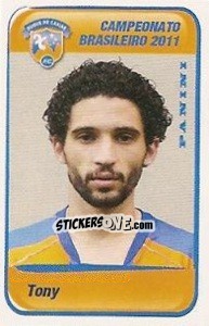 Sticker Toni - Campeonato Brasileiro 2011 - Panini