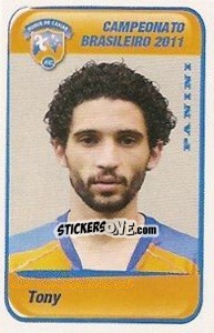 Sticker Toni - Campeonato Brasileiro 2011 n. 454 - Panini