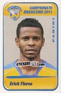 Sticker Erick Flores - Campeonato Brasileiro 2011 n. 455 - Panini