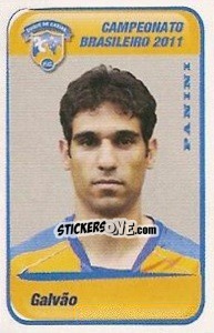 Figurina Galvao - Campeonato Brasileiro 2011 - Panini