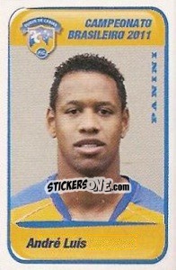Sticker Andre Luis - Campeonato Brasileiro 2011 n. 457 - Panini