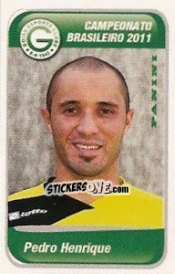 Cromo Pedro Henrique - Campeonato Brasileiro 2011 - Panini