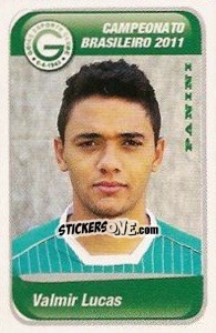 Figurina Valmir Lucas - Campeonato Brasileiro 2011 - Panini