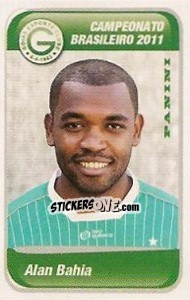 Figurina Alan Bahia - Campeonato Brasileiro 2011 - Panini