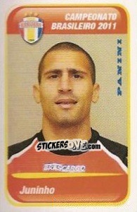 Sticker Juninho - Campeonato Brasileiro 2011 n. 475 - Panini