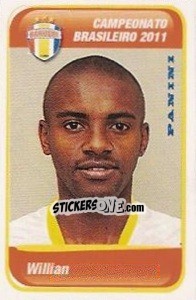 Sticker Willian - Campeonato Brasileiro 2011 n. 476 - Panini