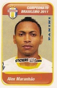 Figurina Alex Maranhao - Campeonato Brasileiro 2011 - Panini