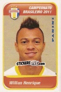 Sticker Willian Henrique - Campeonato Brasileiro 2011 n. 485 - Panini