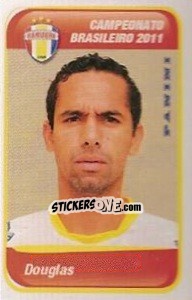 Sticker Douglas - Campeonato Brasileiro 2011 - Panini