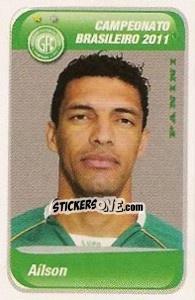 Cromo Ailson - Campeonato Brasileiro 2011 - Panini