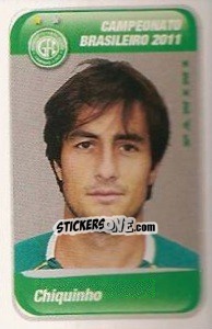 Cromo Chiquinho - Campeonato Brasileiro 2011 - Panini