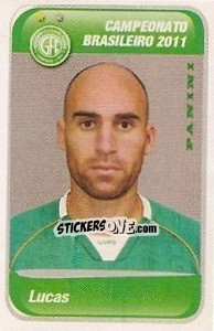 Figurina Lucas - Campeonato Brasileiro 2011 - Panini