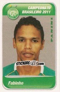 Sticker Fabinho - Campeonato Brasileiro 2011 - Panini