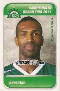 Figurina Everaldo - Campeonato Brasileiro 2011 - Panini