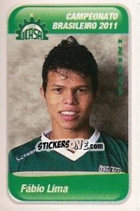 Cromo Fabio Lima - Campeonato Brasileiro 2011 - Panini