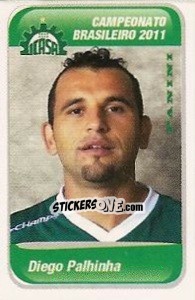 Figurina Diego Palhinha - Campeonato Brasileiro 2011 - Panini