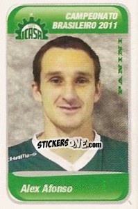 Sticker Alex Alfonso - Campeonato Brasileiro 2011 - Panini