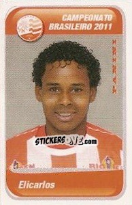 Sticker Elicarlos - Campeonato Brasileiro 2011 - Panini