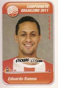 Cromo Eduardo Ramos - Campeonato Brasileiro 2011 - Panini