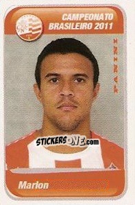 Figurina Marlon - Campeonato Brasileiro 2011 - Panini