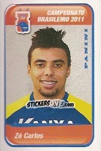 Sticker Ze Carlos - Campeonato Brasileiro 2011 - Panini