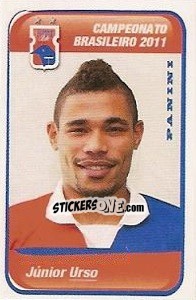 Sticker Junior Urso - Campeonato Brasileiro 2011 n. 539 - Panini
