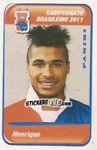 Sticker Henrique - Campeonato Brasileiro 2011 n. 541 - Panini