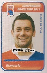 Sticker Giancarlo - Campeonato Brasileiro 2011 n. 542 - Panini